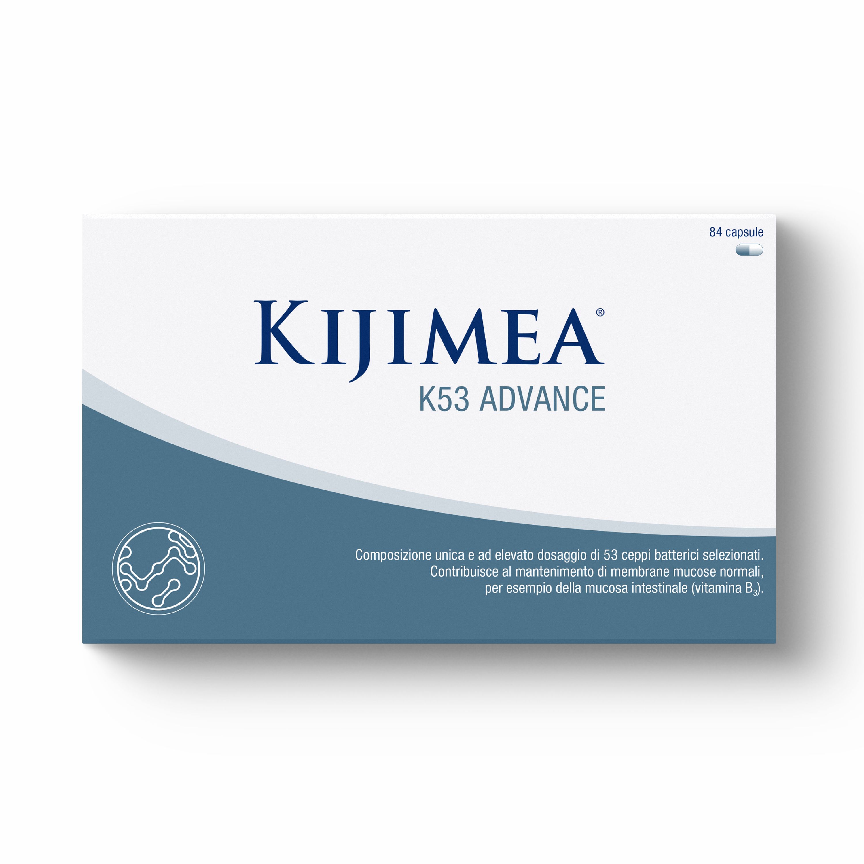 Kijimea K53 Advance Integratore per Flora Batterica Intestinale 84 capsule